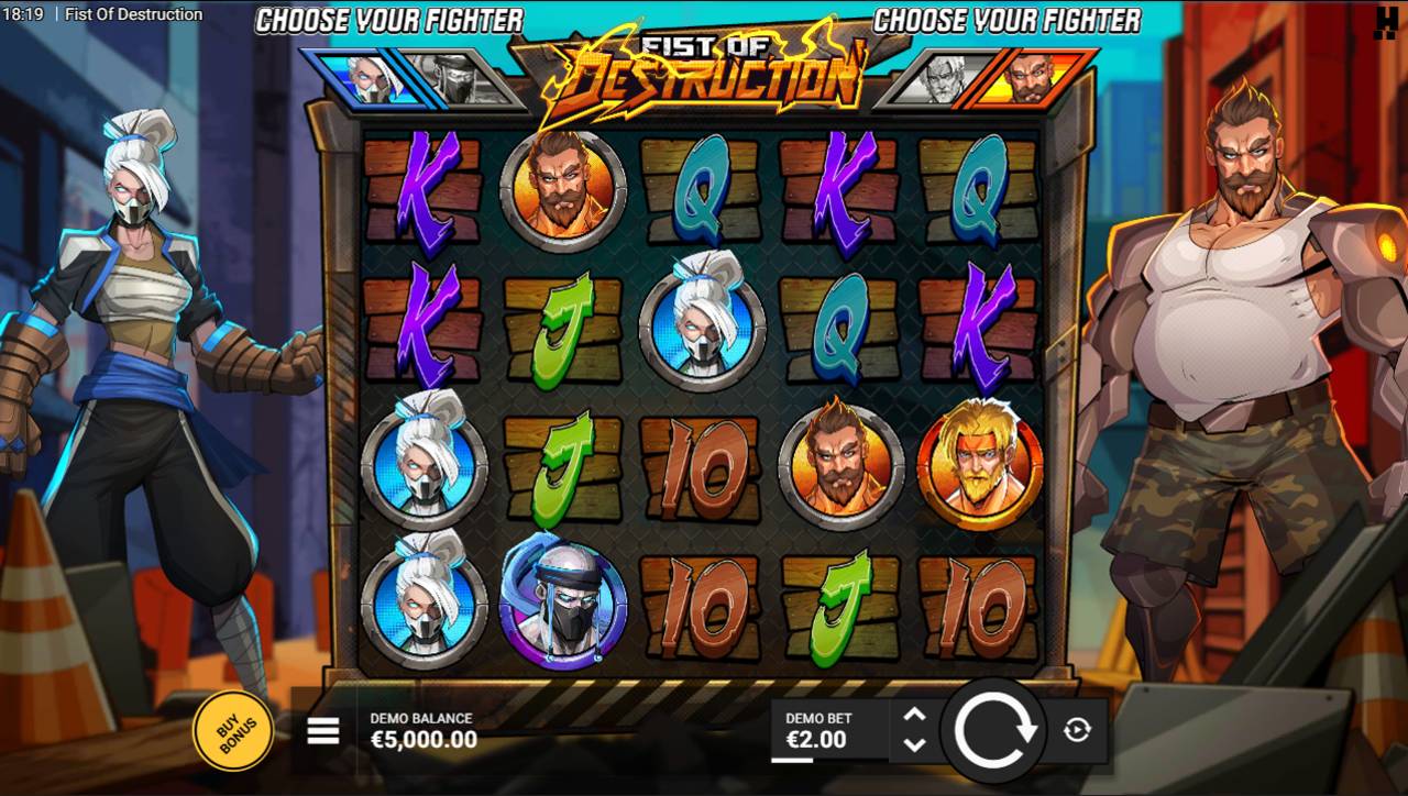 Fist Of Destruction (Hacksaw Gaming) Image 2